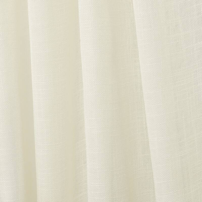 ATI Home Bella Sheer Hidden Tab Top Curtain Panel Pair