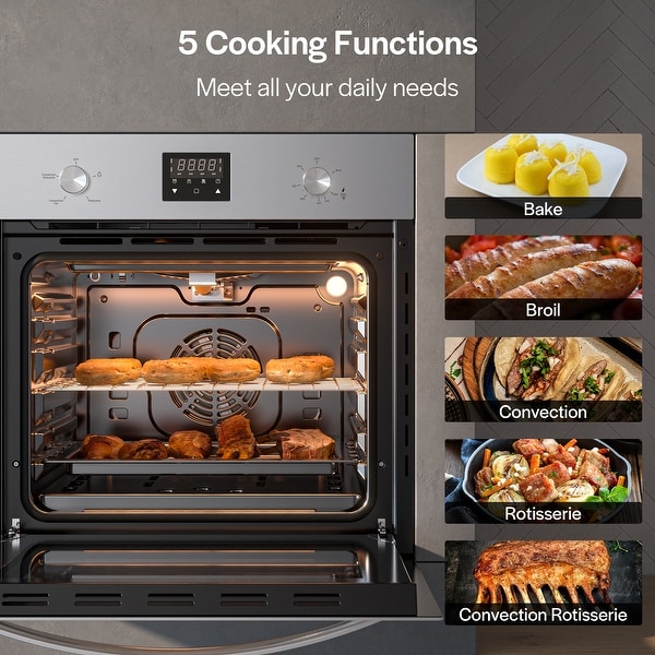 Built in oven with rotisserie function online