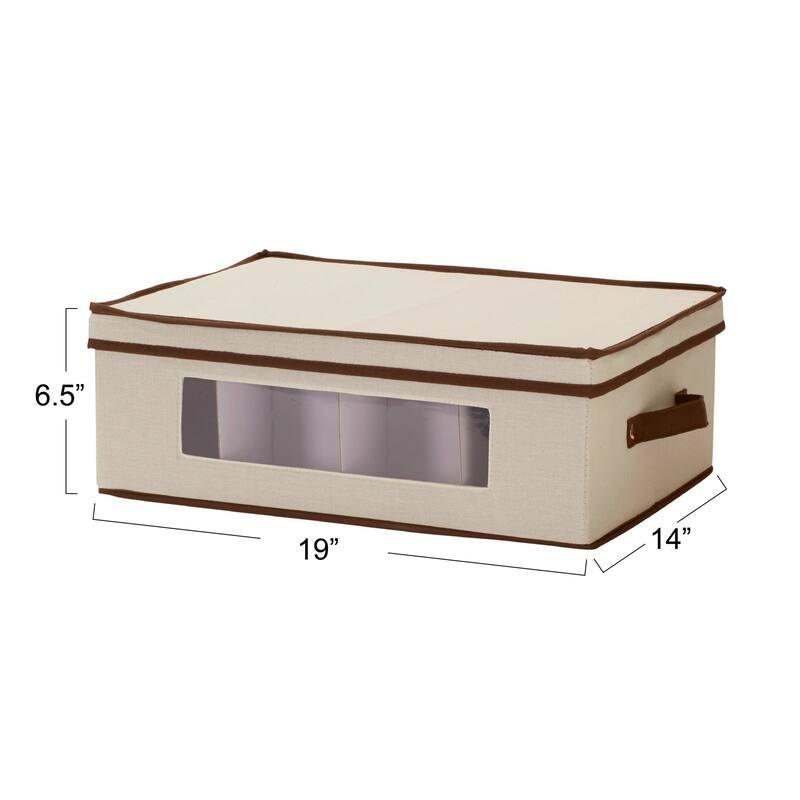 Household Essentials Mug and Tumbler Vision China Storage Box Chest