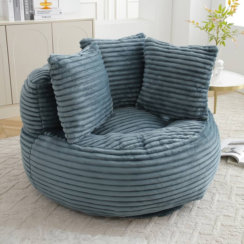 Oversized High Back Bean Bag Couch Chair Living Room Bedroom Office