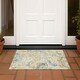 preview thumbnail 135 of 149, Machine Washable Indoor/ Outdoor Chic Paisley Chantille Rug Gold - 1'8" x 2'6"