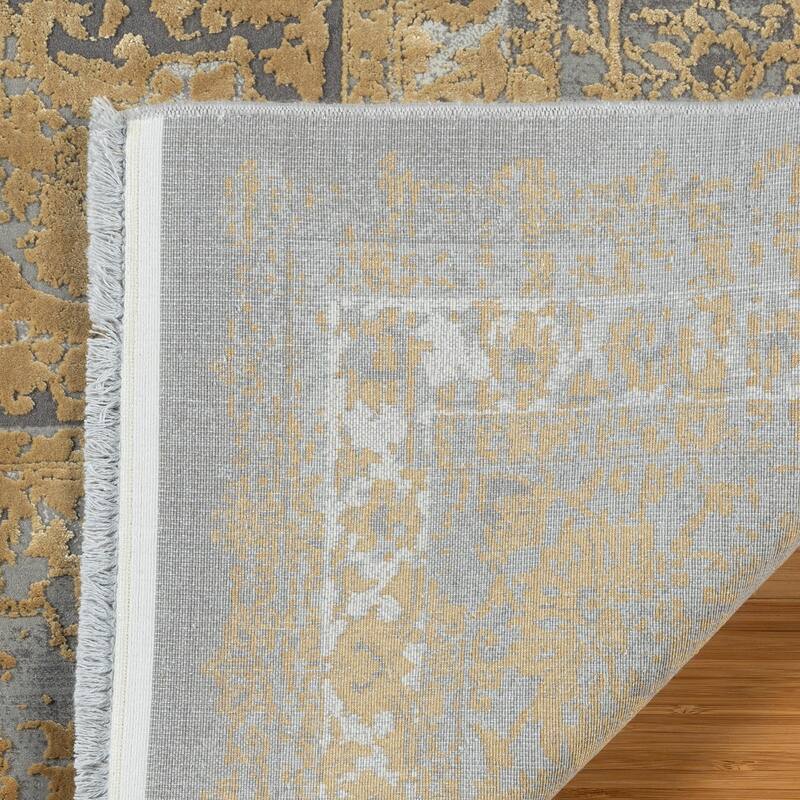 Gertmenian Florance Opulent Traditional/ Modern/ Casual Viscose Acrylic Woven Indoor Quality Area Rug Collection