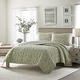 preview thumbnail 5 of 3, Stone Cottage Emilia Cotton Reversible Quilt Set