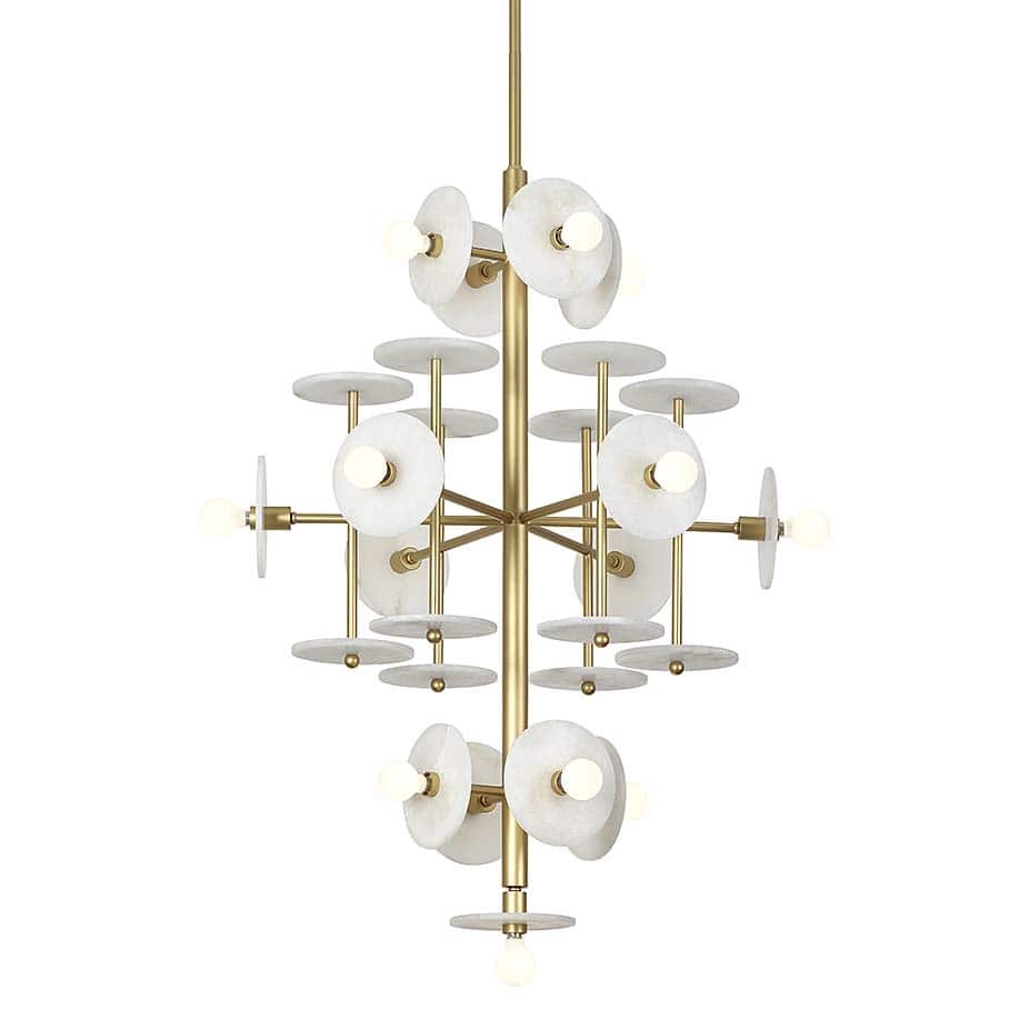 Savoy House 1-1592-15 Amani 15 Light 30" Wide Sputnik Chandelier