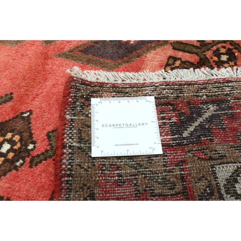 ECARPETGALLERY Hand-knotted Andelz Red Wool Rug - 3'5 x 6'0