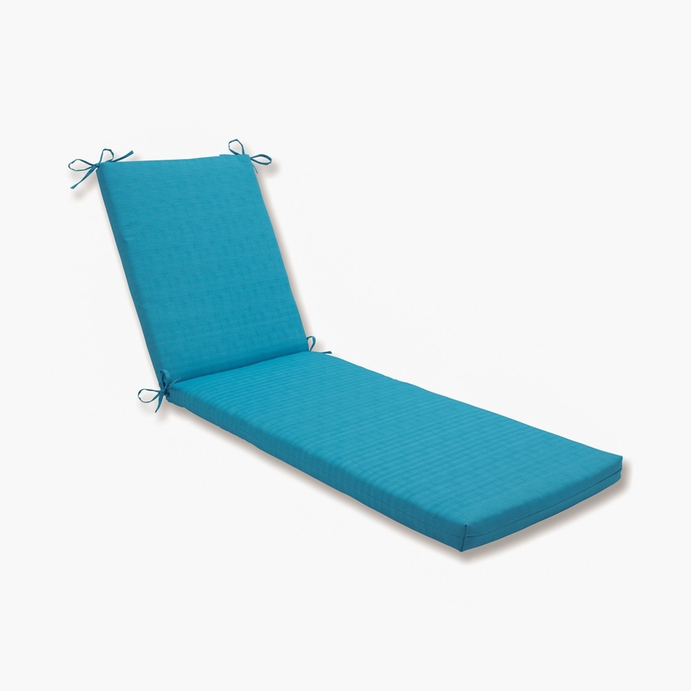 Pillow Perfect Outdoor Indoor Veranda Turquoise Chaise Lounge Cushion 80x23x3 On Sale Bed Bath Beyond 19459602