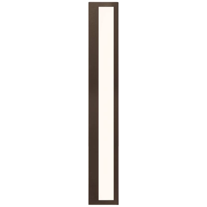Access Lighting GEO Bi-Directional Large Outdoor LED Wall Sconce - Bronze Finish