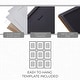 preview thumbnail 26 of 39, Sheffield Home 9 Piece Gallery Wall Frame Set,