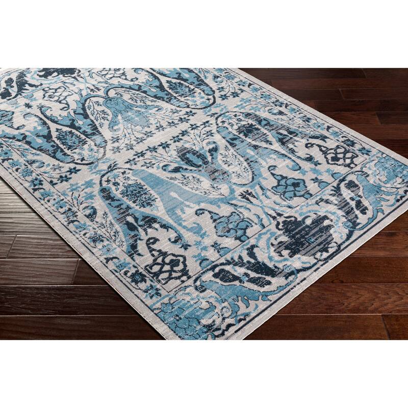 Livabliss Ember Boho Machine Washable Area Rug