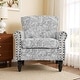 preview thumbnail 119 of 131, Mid-Century Modern Accent Chairs with Nailhead Trim