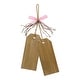 preview thumbnail 31 of 58, Glitzhome 24"H Wooden Valentine's St. Patrick's Americana Doorknob Hanging Decor