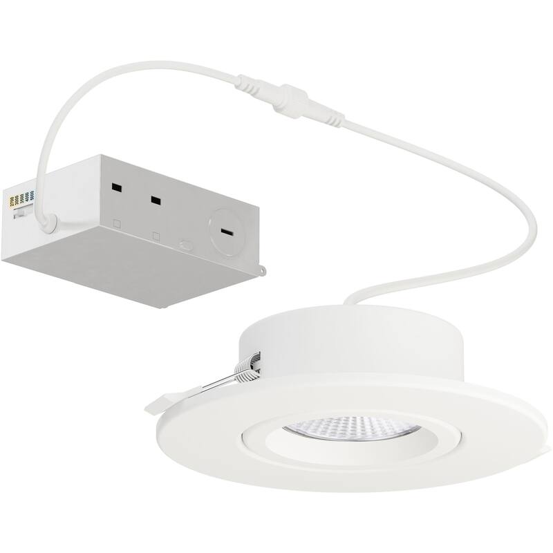 Maxim 67757WT Slim Gimbal 5.25" Canless Recessed - 5CCT - White