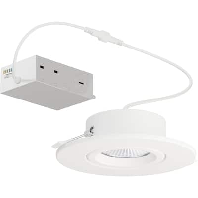 Maxim 67757WT Slim Gimbal 5.25" Canless Recessed - 5CCT