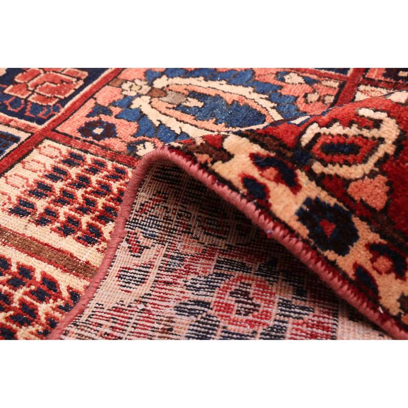 ECARPETGALLERY Hand-knotted Kayseri Vintage Red Wool Rug - 6'11 x 10'0
