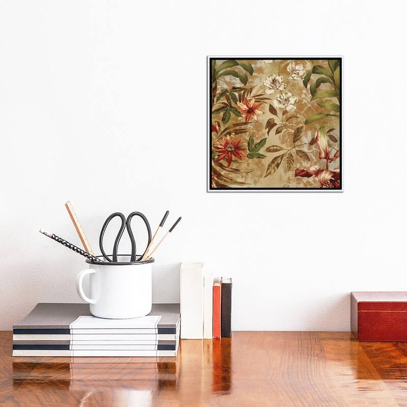iCanvas "Lush I" by Chris Donovan Framed Canvas Print