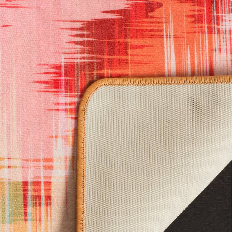 SAFAVIEH Daytona Machine Washable Slip Resistant Anka Graphic Abstract