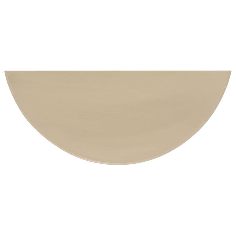 SAFAVIEH Veva Half Moon Console Table - 28" W x 11.8" L x 28" H - 28"W x 12"D x 28"H