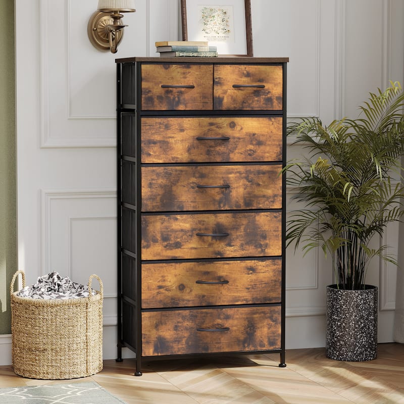 Pellebant 7-Drawer Storage Tower Organizer Chest Dresser