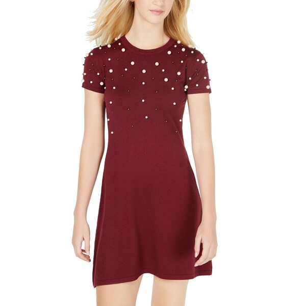 planet gold sweater dress