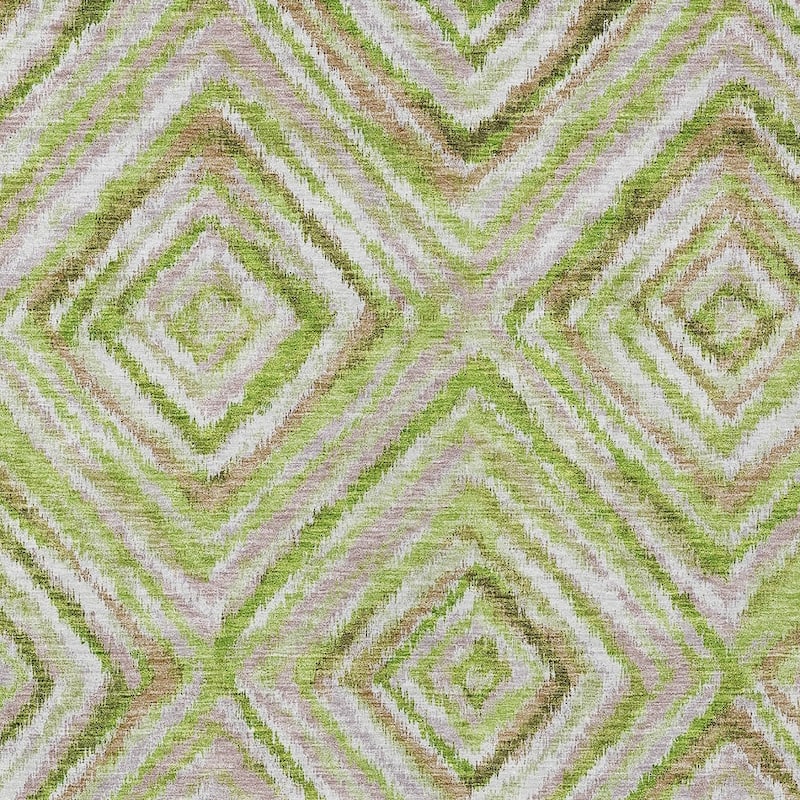 HomeRoots Geometric Transitional Rectangle Outdoor Rug