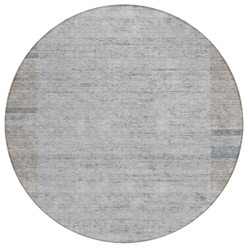 HomeRoots Geometric Transitional Rectangle Outdoor Rug