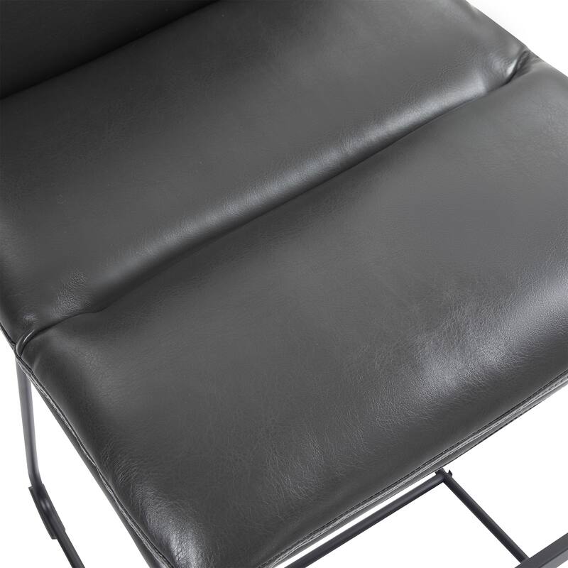 Set of 2 Aulani Upholstered Metal Frame Bar Stool