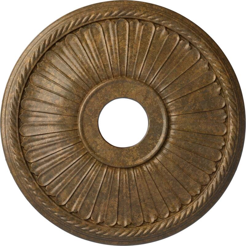 20 1/8"OD x 3 7/8"ID x 1 7/8"P Berkshire Ceiling Medallion