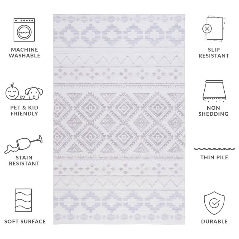 SAFAVIEH Tucson Christena Transitional Machine Washable Rug