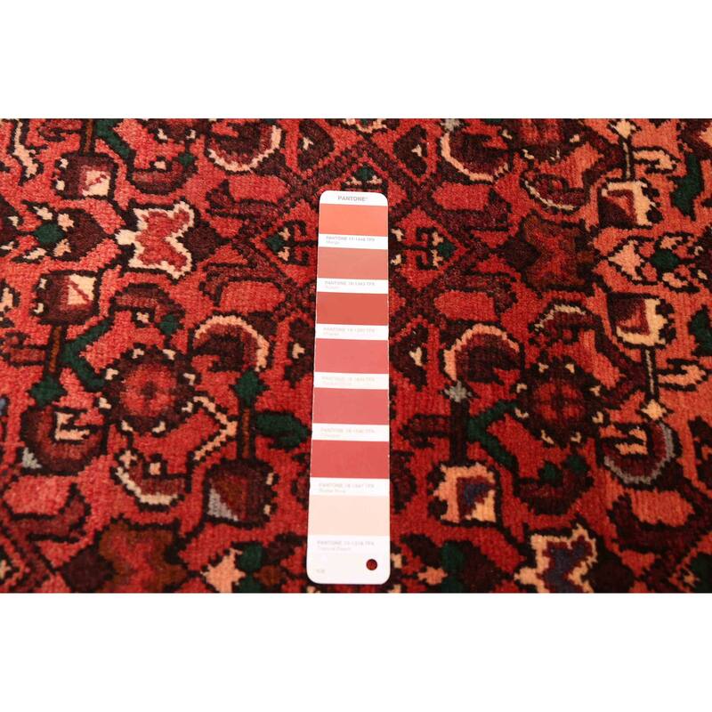 ECARPETGALLERY Hand-knotted Andelz Dark Copper Wool Rug - 2'6 x 12'7