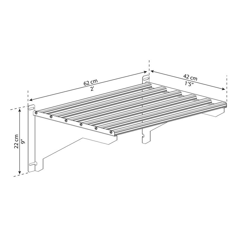 Heavy Duty Greenhouse Shelf Kit- Pack of 4