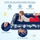 preview thumbnail 2 of 5, Kids Air Mattress Set Inflatable Toddler Travel Bed w/Electric Pump