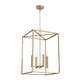 preview thumbnail 2 of 7, Hunter Sunjai 4 Light Modern Candle Pendant - Entry, Dining room - Caged, Glam, Candle