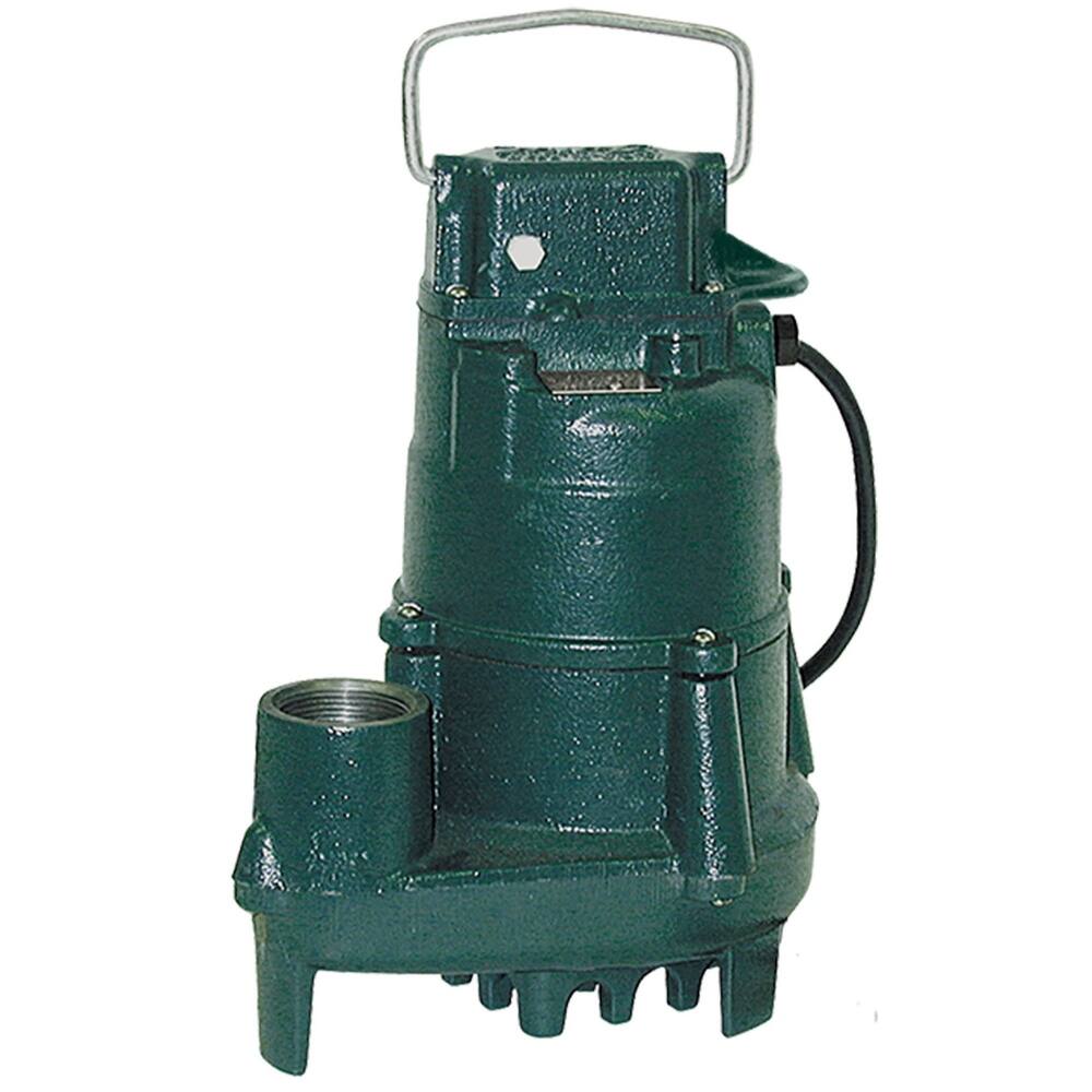 Zoeller 153-0002 115V 1/2 HP 10 Amp Manual Effluent Pump