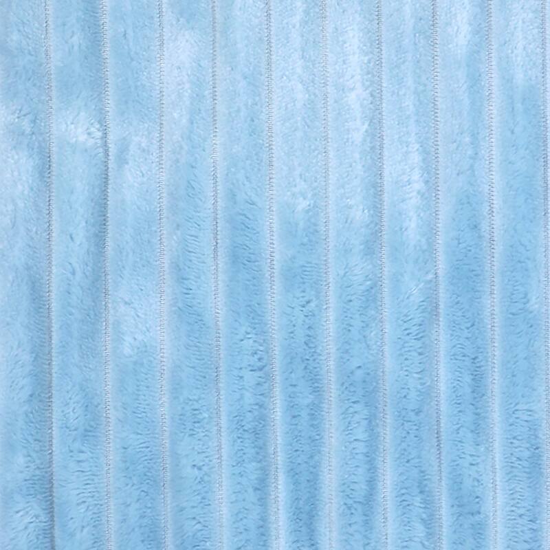 Stripe Plush Baby Blanket - N/A