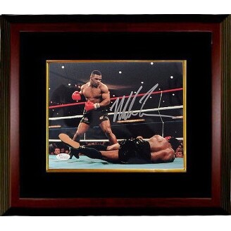 Shop Mike Tyson Signed Boxing 8x10 Photo Custom Framed Jsa Hologram Knockout Vs Trevor Berbick Heavywei Overstock 19881457
