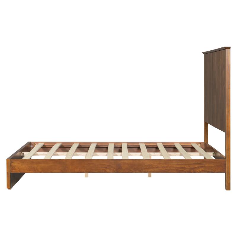 Christopher Knight Home - Brookhaven Modern Wooden Panel Bed with Vertical Slat Headboard
