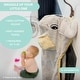 preview thumbnail 4 of 6, Rub-a-Dub Gift Set, 5-Piece Bath Set Includes Elephant Hooded Towel, 3 Jungle Safari Squirt Toys - Multi