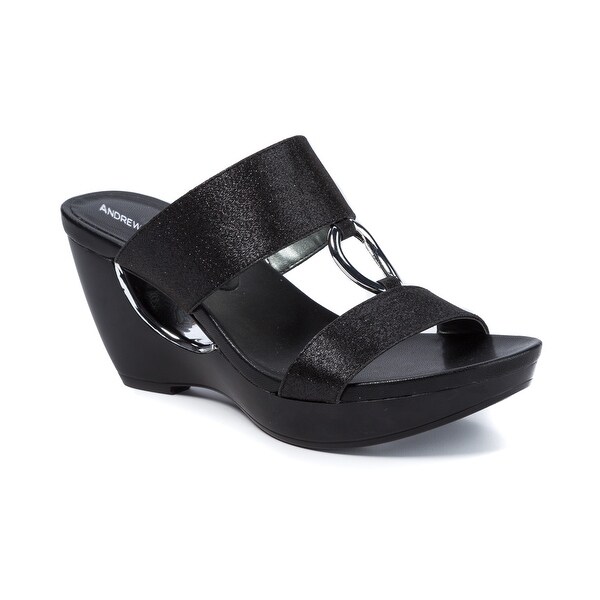 Andrew Geller Aylee Women's Sandals & Flip Flops Black