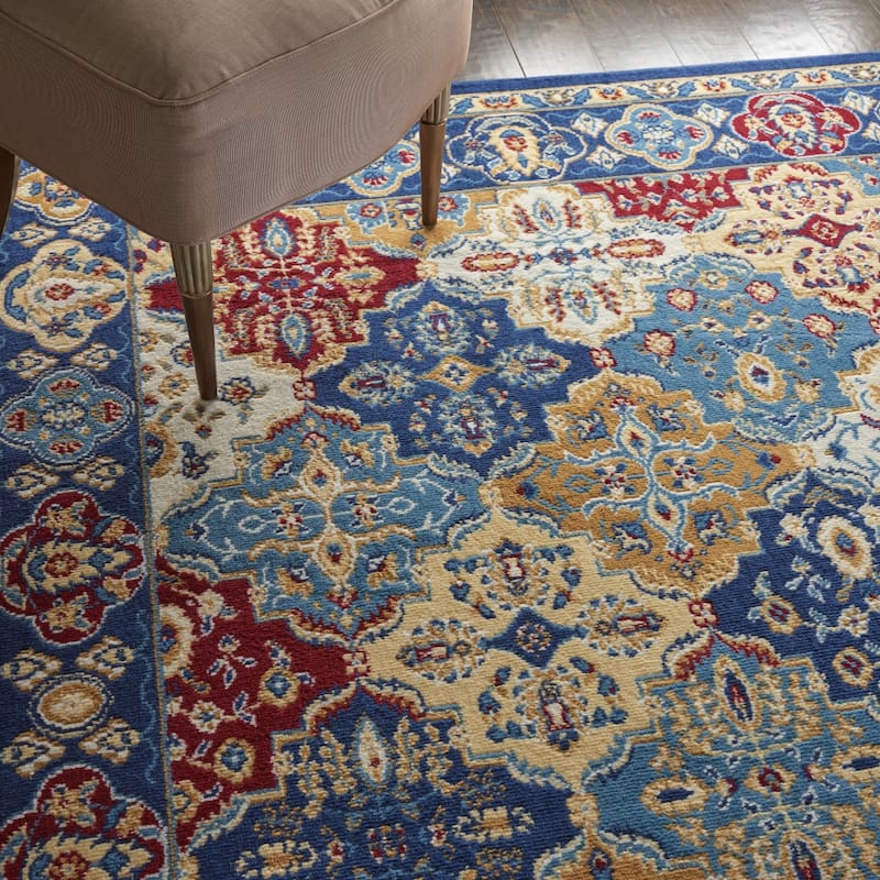 Rosot Power Loomed Area Rug By HomeRoots - 4' x 6'