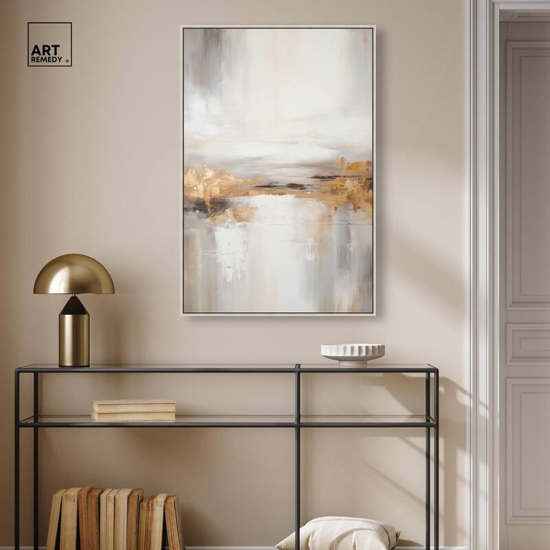 Gold Dust II Canvas by Art Remedy