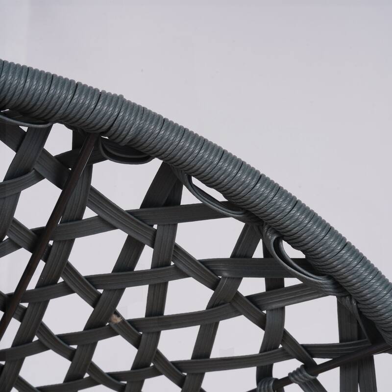 Cat Egg Chair with Rattan Wicker Appearance