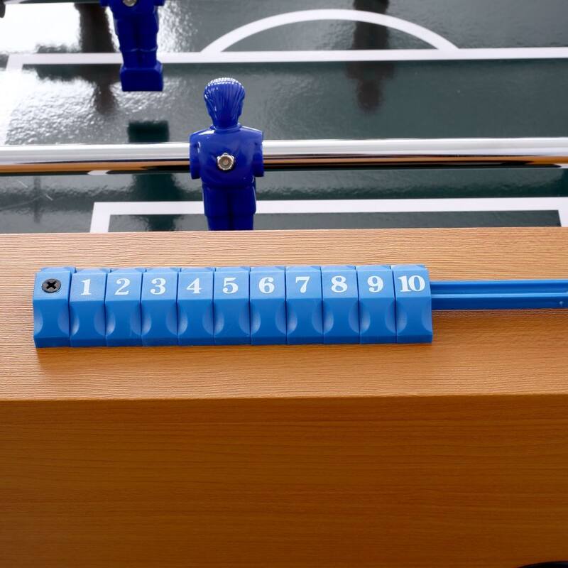 54"W Hurricane Foosball Table, Analog Scoring & Accessories