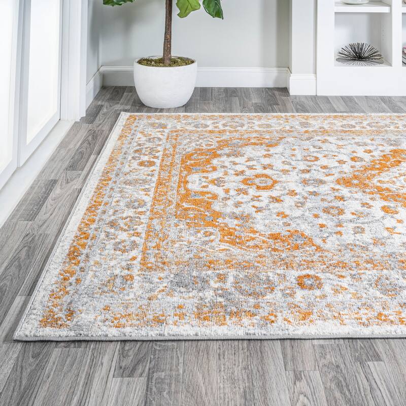 JONATHAN Y Zelda Ornate Medallion Persian Area Rug