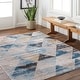 preview thumbnail 1 of 5, Livabliss Pertek Distressed Geometric Area Rug 9' 2" x 12' - Rectangle
