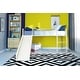 preview thumbnail 6 of 18, Avenue Greene Junior Metal Twin Loft Bed with Slide