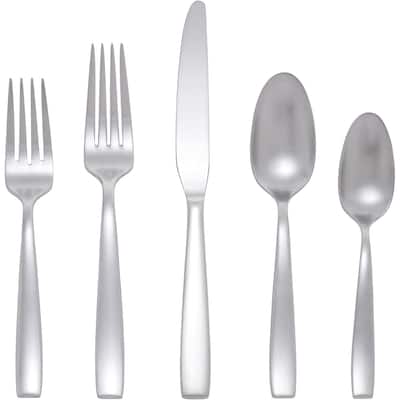 Oneida H157045AL20 Everdine 45-Piece Everyday Flatware, Service for 8