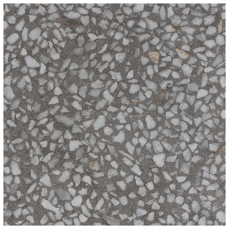 Merola Tile Farnese Amalfi Grafito 11-1/2" x 11-1/2" Porcelain Floor and Wall Tile