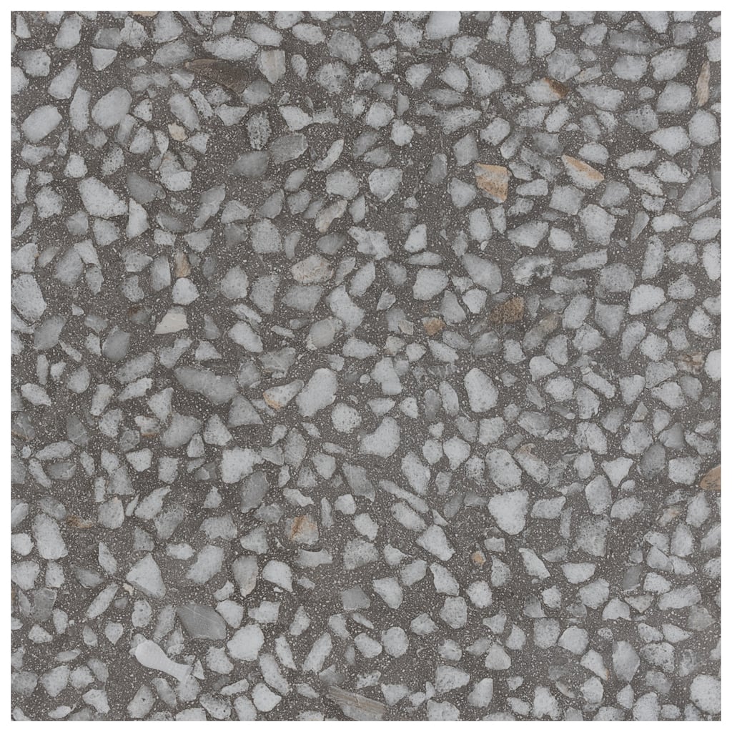Merola Tile Farnese Amalfi Grafito 11-1/2" x 11-1/2" Porcelain Floor and Wall Tile