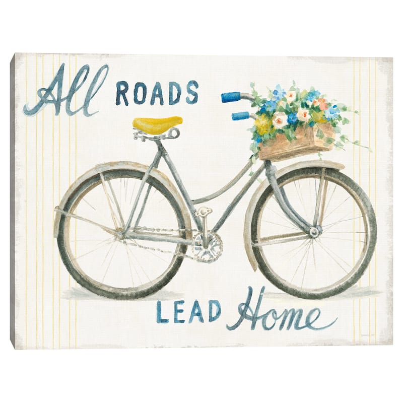Floursack Home I Canvas Art Print