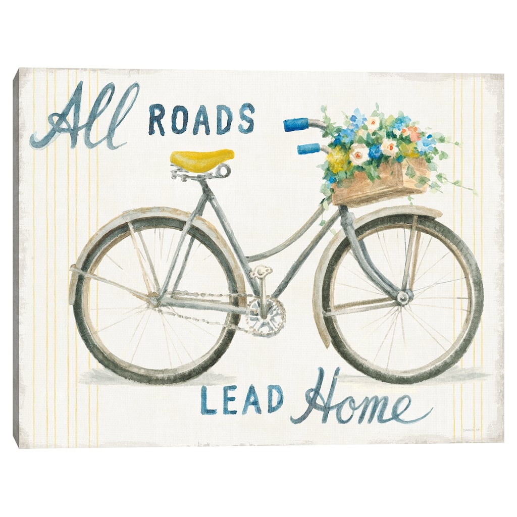 Floursack Home I Canvas Art Print